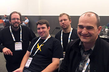 Falcon Framework team at PyCon